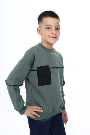 Toontoy Erkek Çocuk Baskılı Sweatshirt