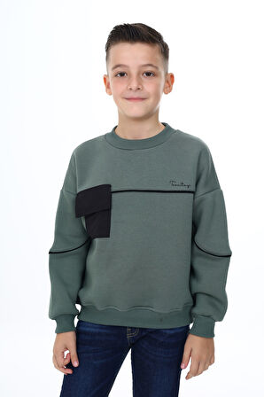 Toontoy Erkek Çocuk Baskılı Sweatshirt