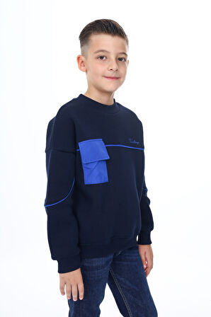 Toontoy Erkek Çocuk Baskılı Sweatshirt