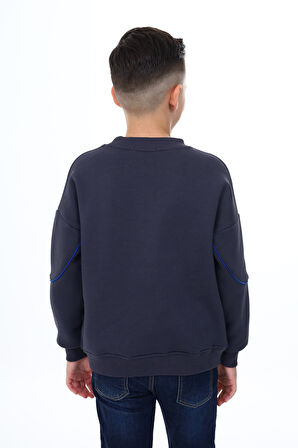 Toontoy Erkek Çocuk Baskılı Sweatshirt