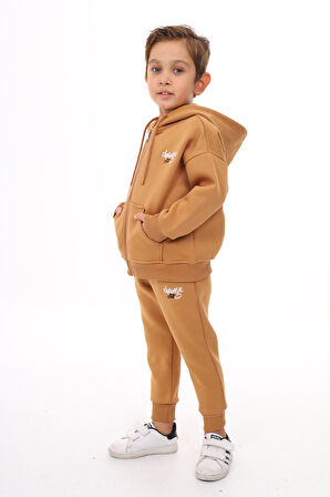 Toontoy Erkek Çocuk Nakışlı Eşofman Takım