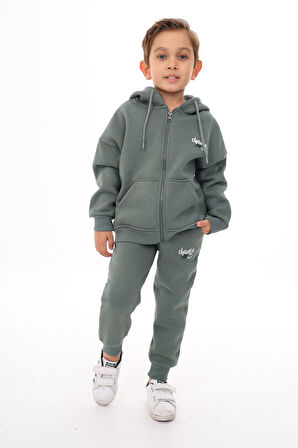 Toontoy Erkek Çocuk Nakışlı Eşofman Takım