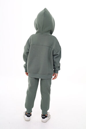 Toontoy Erkek Çocuk Nakışlı Eşofman Takım