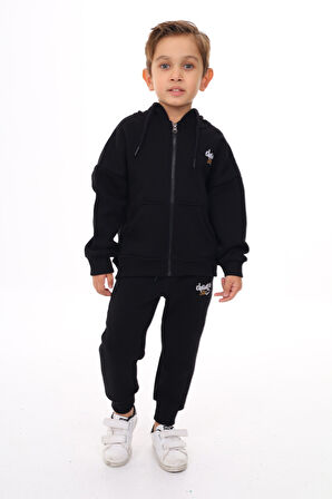 Toontoy Erkek Çocuk Nakışlı Eşofman Takım