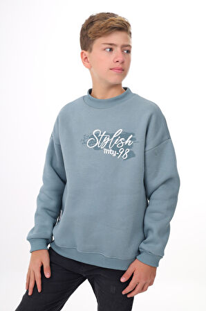 Toontoy Erkek Çocuk Baskılı Sweatshirt