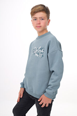 Toontoy Erkek Çocuk Baskılı Sweatshirt