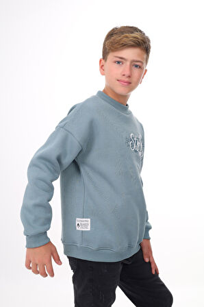 Toontoy Erkek Çocuk Baskılı Sweatshirt