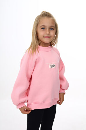 Toontoy Kız Çocuk Baskılı Sweatshirt