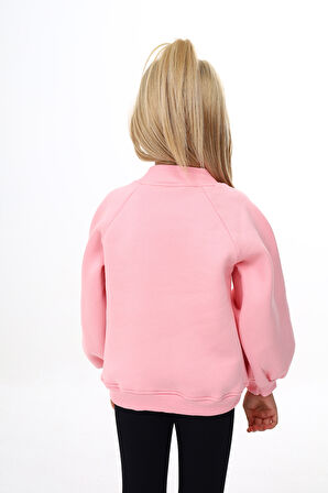 Toontoy Kız Çocuk Baskılı Sweatshirt