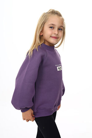 Toontoy Kız Çocuk Baskılı Sweatshirt