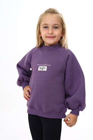 Toontoy Kız Çocuk Baskılı Sweatshirt