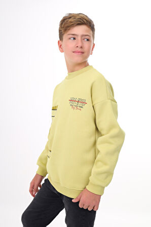 Toontoy Erkek Çocuk Baskılı Sweatshirt