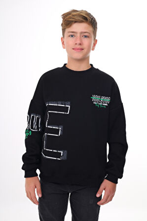 Toontoy Erkek Çocuk Baskılı Sweatshirt