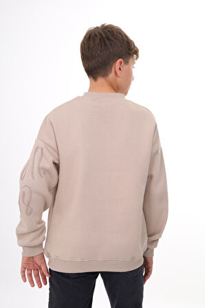 Toontoy Erkek Çocuk Baskılı Sweatshirt