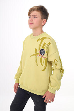 Toontoy Erkek Çocuk Baskılı Sweatshirt