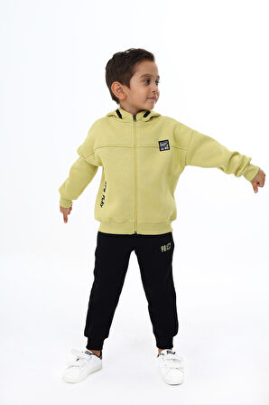 Toontoy Erkek Çocuk Nakışlı Eşofman Takım