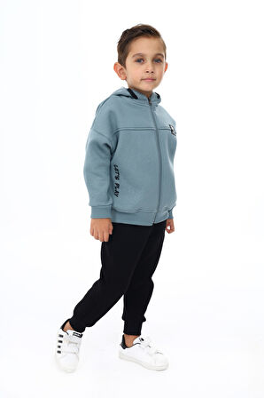 Toontoy Erkek Çocuk Nakışlı Eşofman Takım