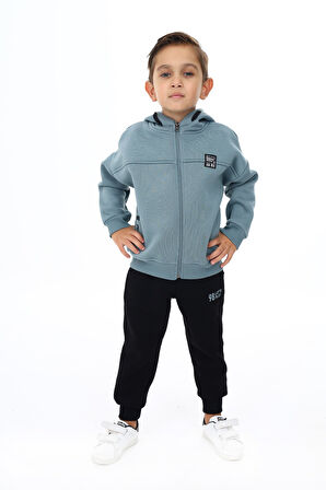 Toontoy Erkek Çocuk Nakışlı Eşofman Takım