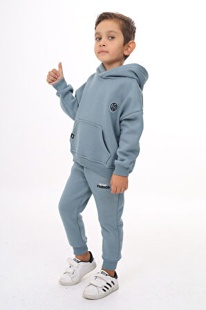 Toontoy Erkek Çocuk Nakışlı Eşofman Takım