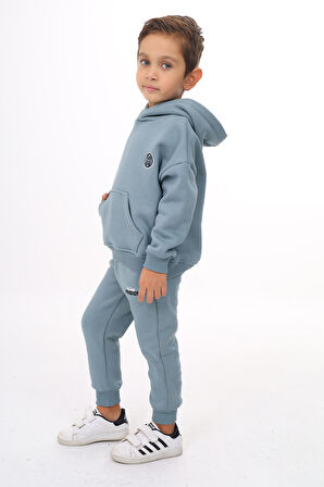 Toontoy Erkek Çocuk Nakışlı Eşofman Takım