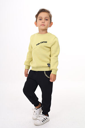 Toontoy Erkek Çocuk Nakışlı Eşofman Takım