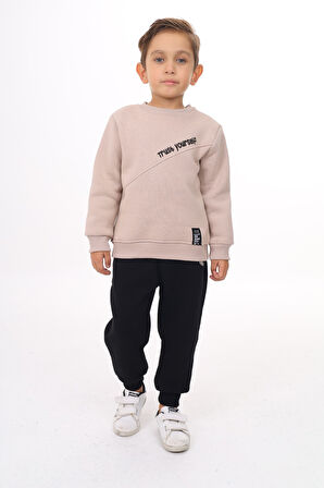 Toontoy Erkek Çocuk Nakışlı Eşofman Takım