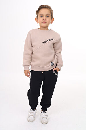 Toontoy Erkek Çocuk Nakışlı Eşofman Takım