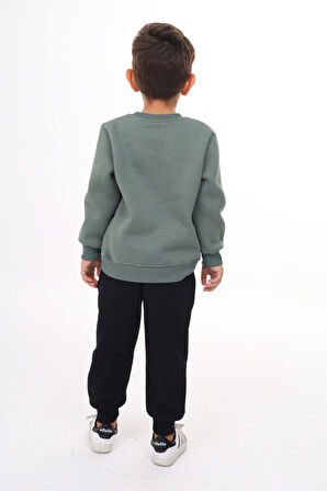 Toontoy Erkek Çocuk Nakışlı Eşofman Takım