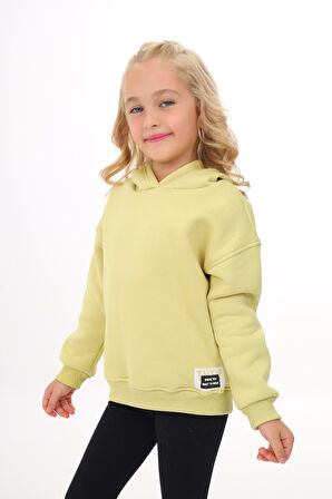 Toontoy Kız Çocuk Baskılı Sweatshirt