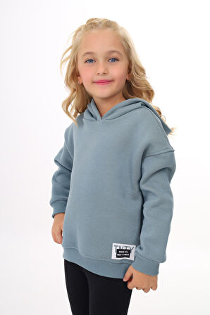Toontoy Kız Çocuk Baskılı Sweatshirt