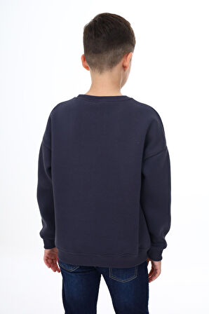 Toontoy Erkek Çocuk Baskılı Sweatshirt