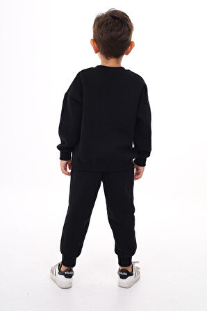 Toontoy Erkek Çocuk Nakışlı Eşofman Takım