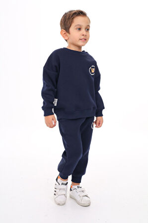 Toontoy Erkek Çocuk Nakışlı Eşofman Takım