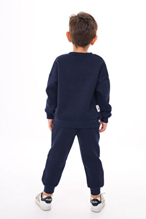 Toontoy Erkek Çocuk Nakışlı Eşofman Takım