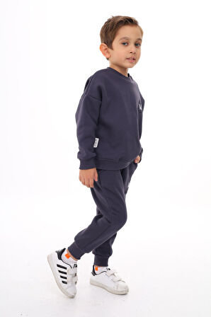 Toontoy Erkek Çocuk Nakışlı Eşofman Takım