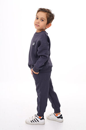 Toontoy Erkek Çocuk Nakışlı Eşofman Takım