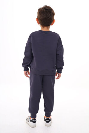 Toontoy Erkek Çocuk Nakışlı Eşofman Takım