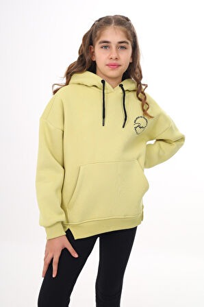 Toontoy Kız Çocuk Baskılı Sweatshirt