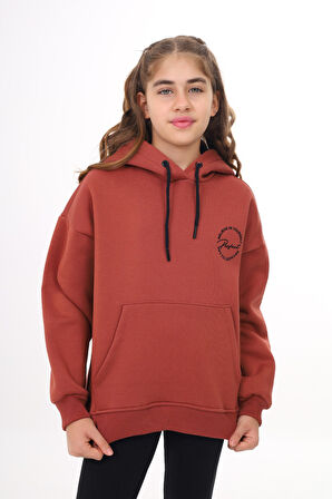 Toontoy Kız Çocuk Baskılı Sweatshirt