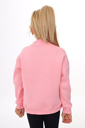 Toontoy Kız Çocuk Baskılı Sweatshirt