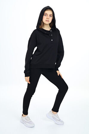 Toontoy Kız Çocuk Üçlü Taytlı Takım