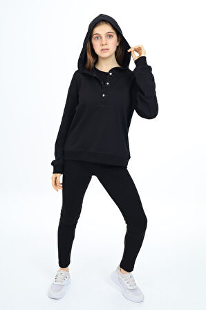 Toontoy Kız Çocuk Üçlü Taytlı Takım