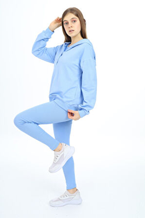 Toontoy Kız Çocuk Üçlü Taytlı Takım