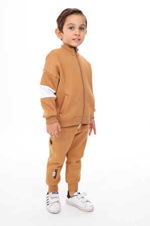 Toontoy Erkek Çocuk Nakışlı Eşofman Takım