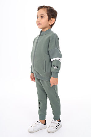 Toontoy Erkek Çocuk Nakışlı Eşofman Takım