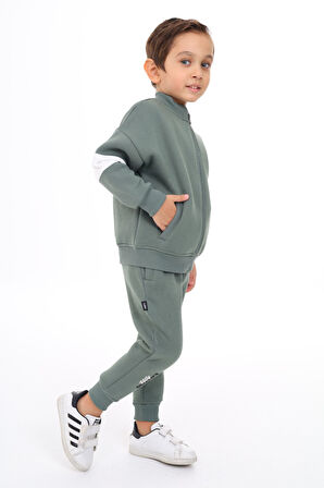 Toontoy Erkek Çocuk Nakışlı Eşofman Takım