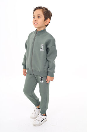 Toontoy Erkek Çocuk Nakışlı Eşofman Takım