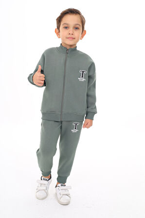 Toontoy Erkek Çocuk Nakışlı Eşofman Takım