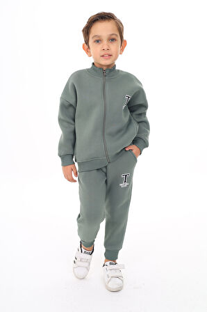 Toontoy Erkek Çocuk Nakışlı Eşofman Takım