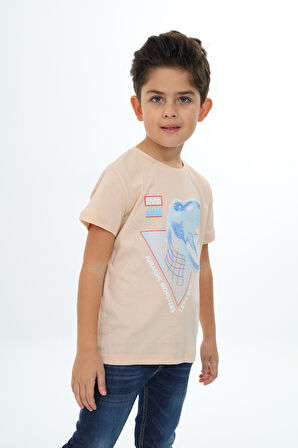 Toontoy Erkek Çocuk Baskılı Tişört